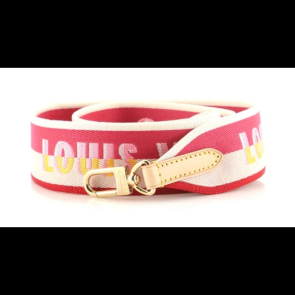 Louis Vuitton Pink and Cream Crossbody Strap - Picture 2 of 9